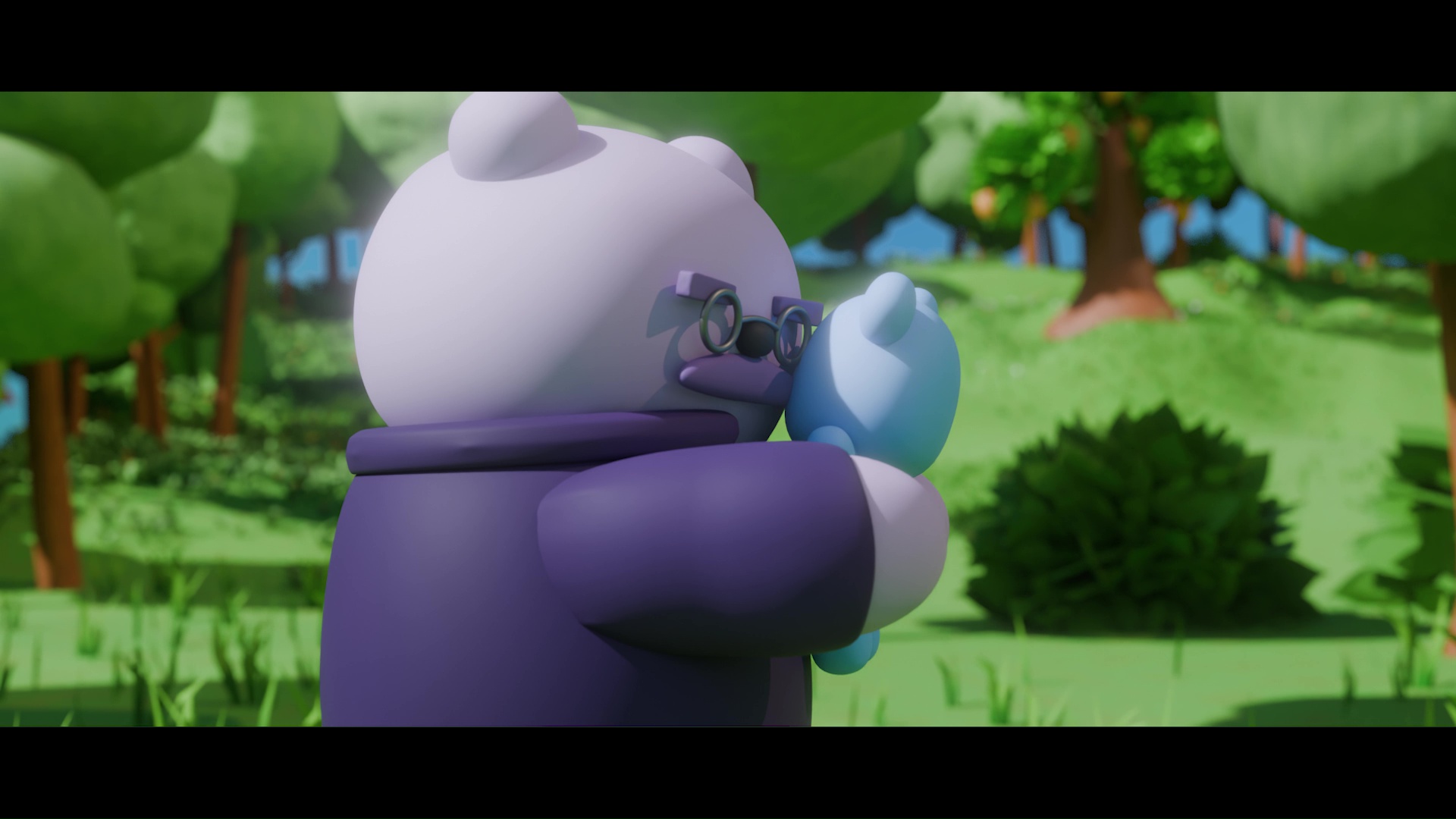 El Patio — characters in the forest